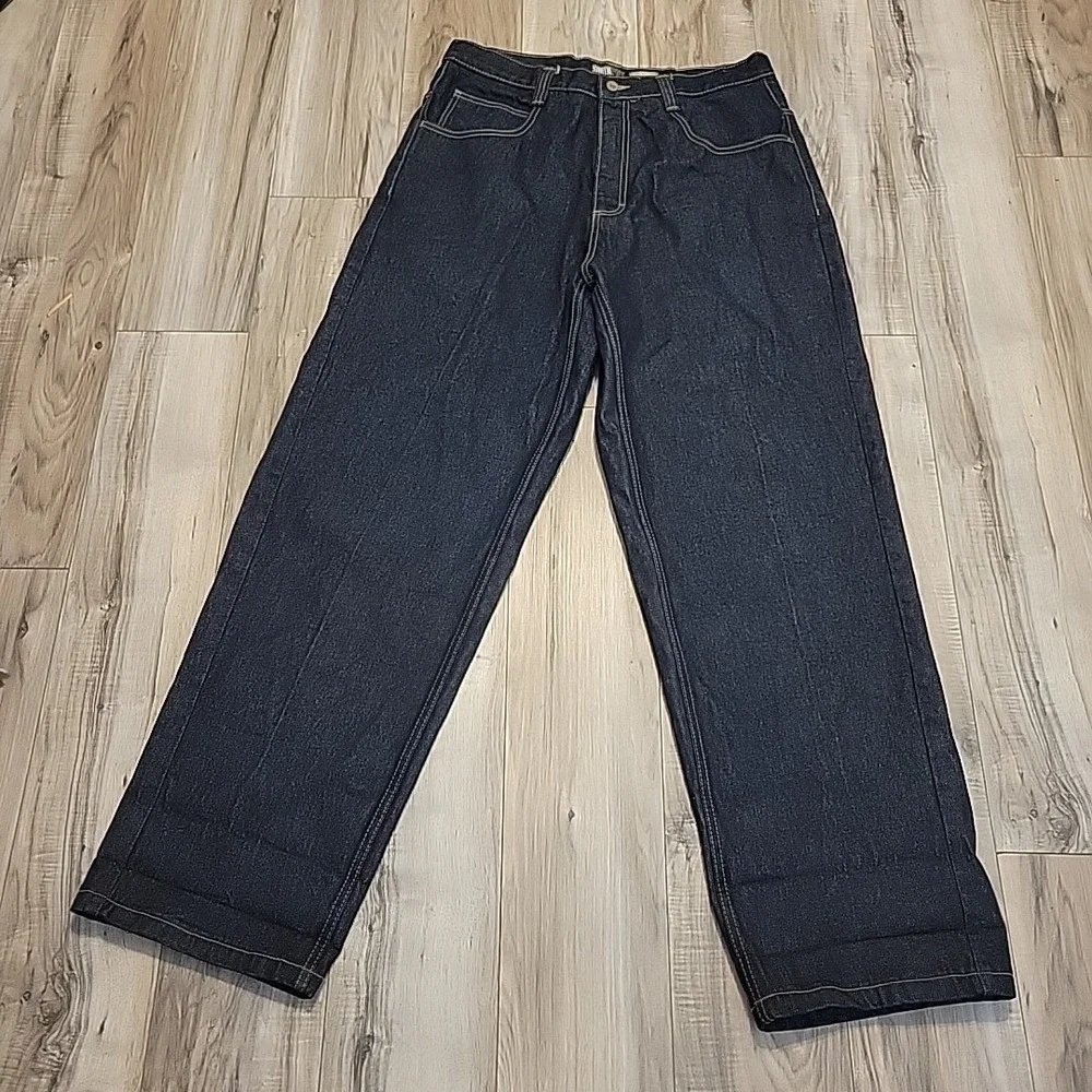 Vintage Southpole Jeans Mens 36 (34) Blue Denim‎ Baggy Y2k Hip Hop Streetwear